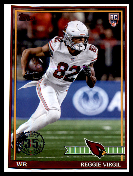 2026 Topps Flagship 1991 Topps Football Rookies #91TR-40 Reggie Virgil