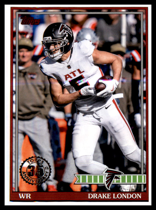 2026 Topps Flagship 1991 Topps Football Chrome #91TC-5 Drake London