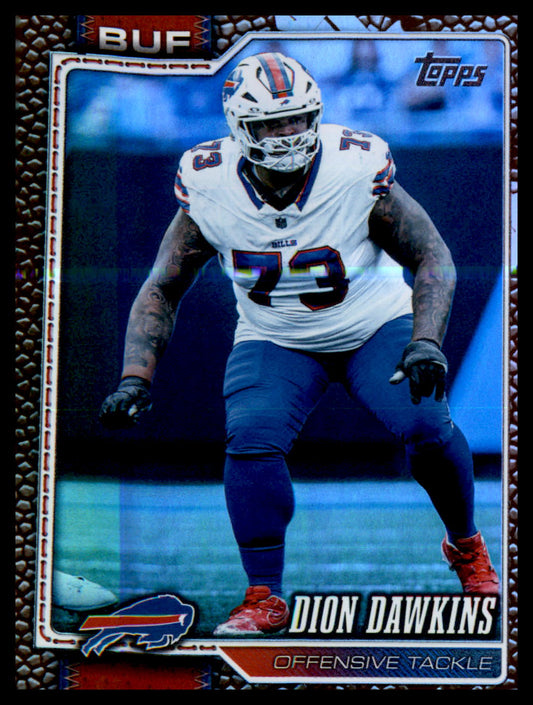2026 Topps Flagship Football #23 Dion Dawkins