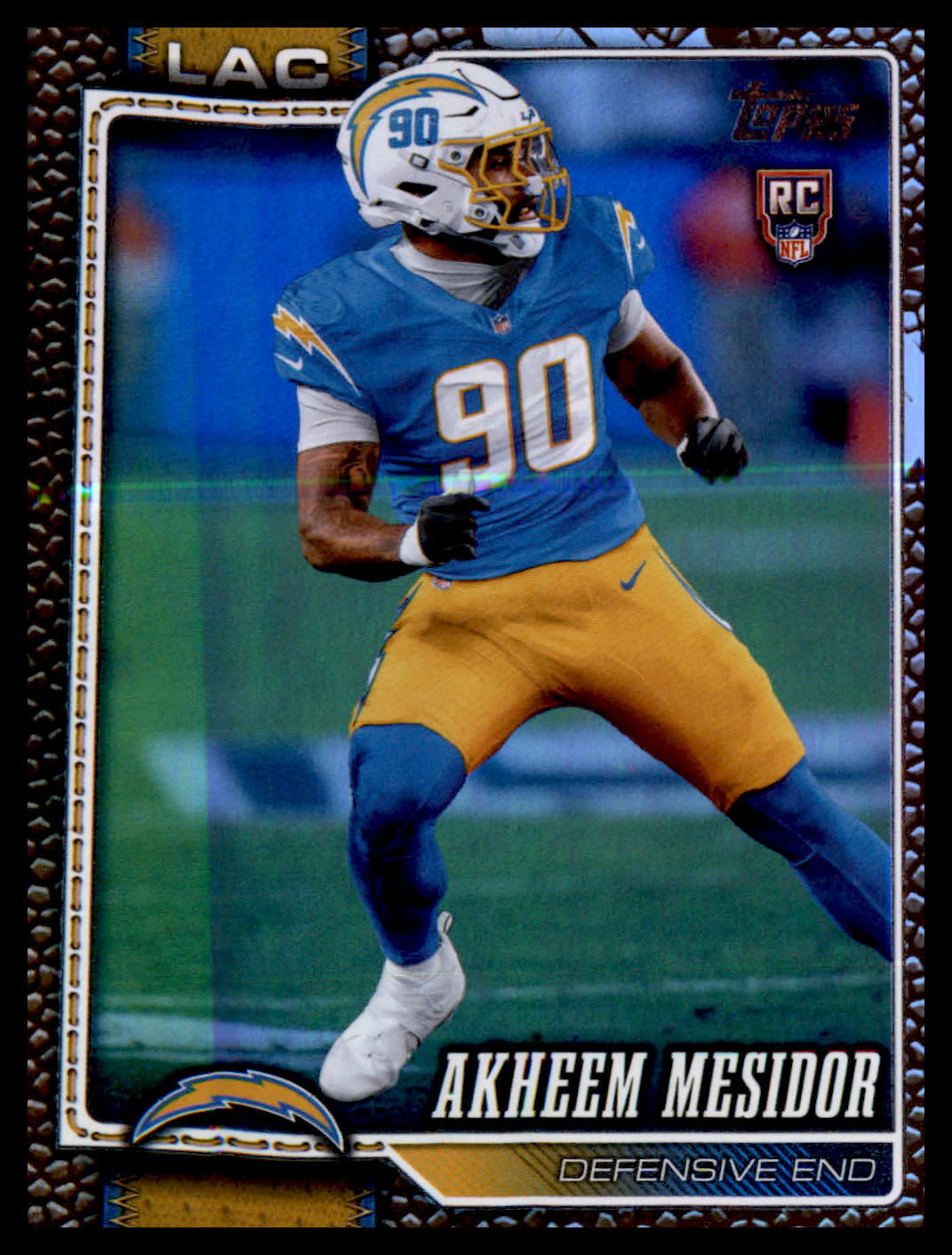 2026 Topps Flagship Football #345 Akheem Mesidor