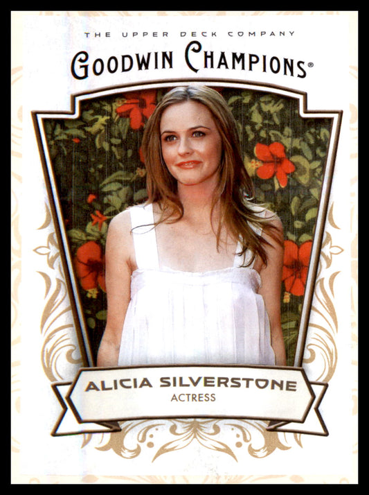 2026 Upper Deck Goodwin Champions #5 Alicia Silverstone