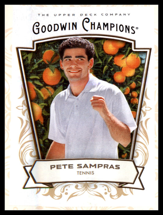 2026 Upper Deck Goodwin Champions #4 Pete Sampras