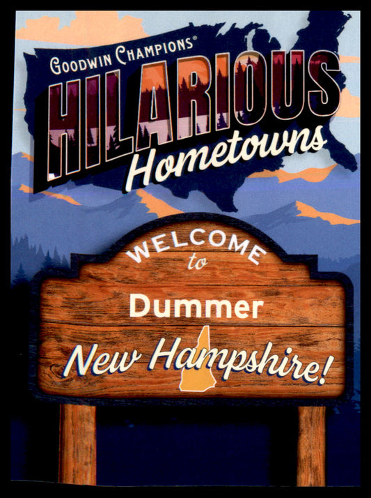 2026 Upper Deck Goodwin Champions Hilarious Hometowns #HH-WV Hoohoo, WV