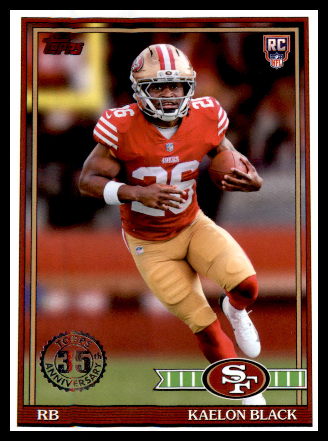 2026 Topps Flagship 1991 Topps Football Rookies #91TR-33 Kaelon Black