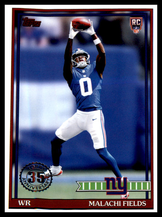 2026 Topps Flagship 1991 Topps Football Rookies #91TR-30 Malachi Fields