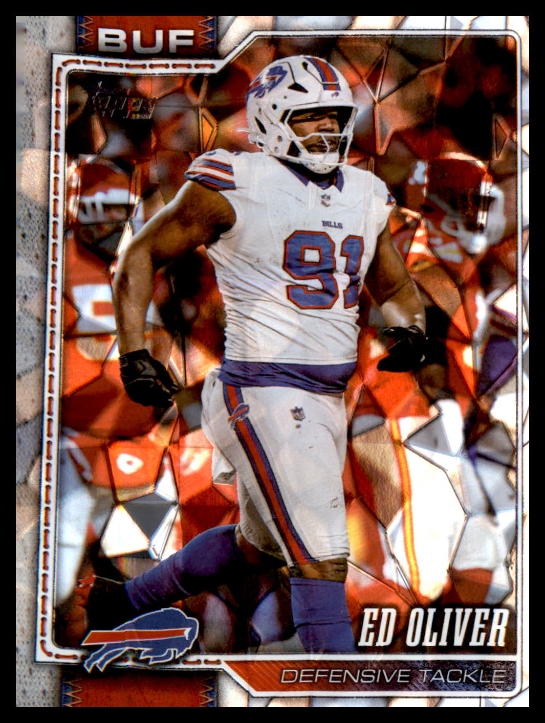 2026 Topps Flagship Diamante Foil #208 Ed Oliver
