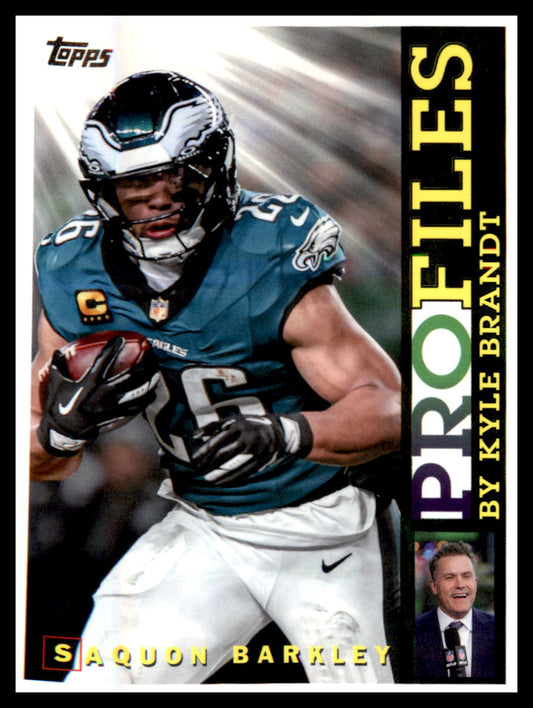 2026 Topps Flagship Topps Profiles #TP-10 Saquon Barkley