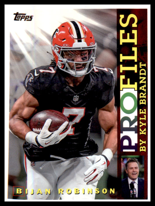 2026 Topps Flagship Topps Profiles #TP-11 Bijan Robinson
