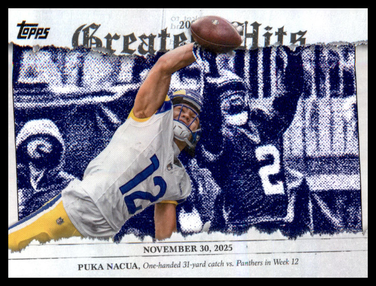 2026 Topps Flagship 2025 Greatest Hits #25GH-PN Puka Nacua