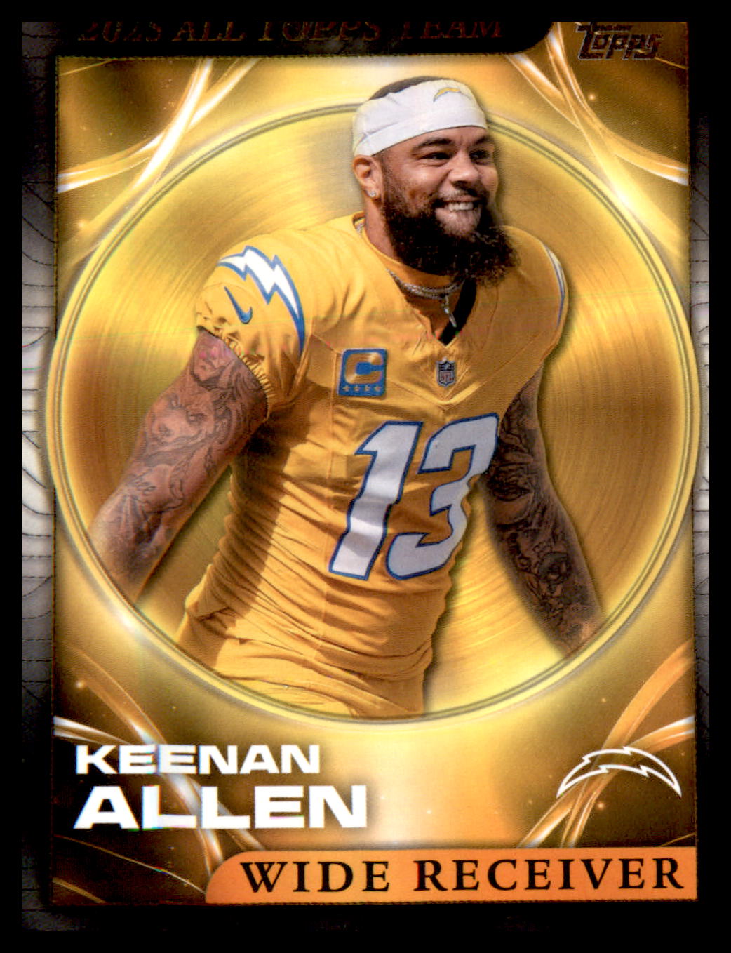 2026 Topps Flagship 2025 All Topps Team #25ATT-11 Keenan Allen