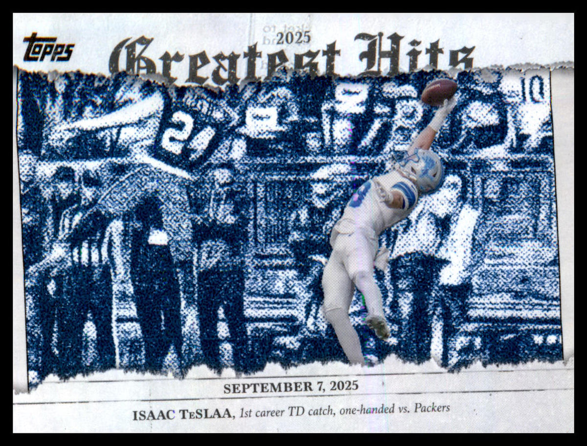 2026 Topps Flagship 2025 Greatest Hits #25GH-IT Isaac TeSlaa