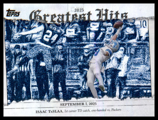 2026 Topps Flagship 2025 Greatest Hits #25GH-IT Isaac TeSlaa