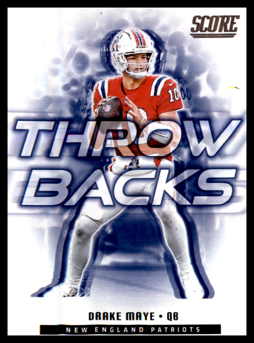 2025 Score Throwbacks #3 Drake Maye