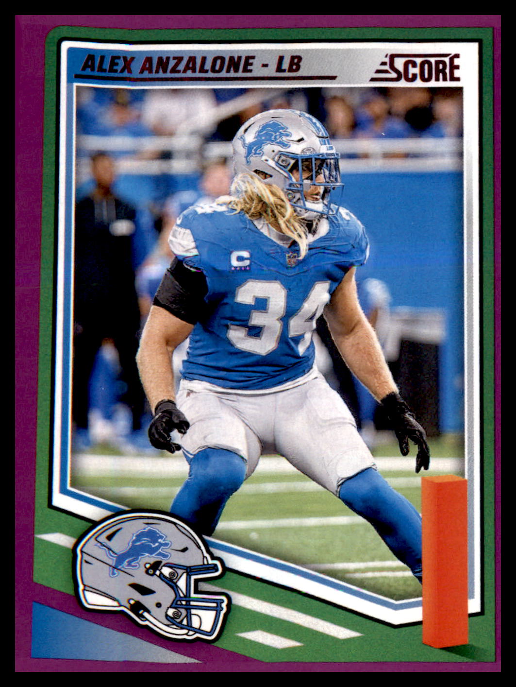 2025 Score Purple #92 Alex Anzalone