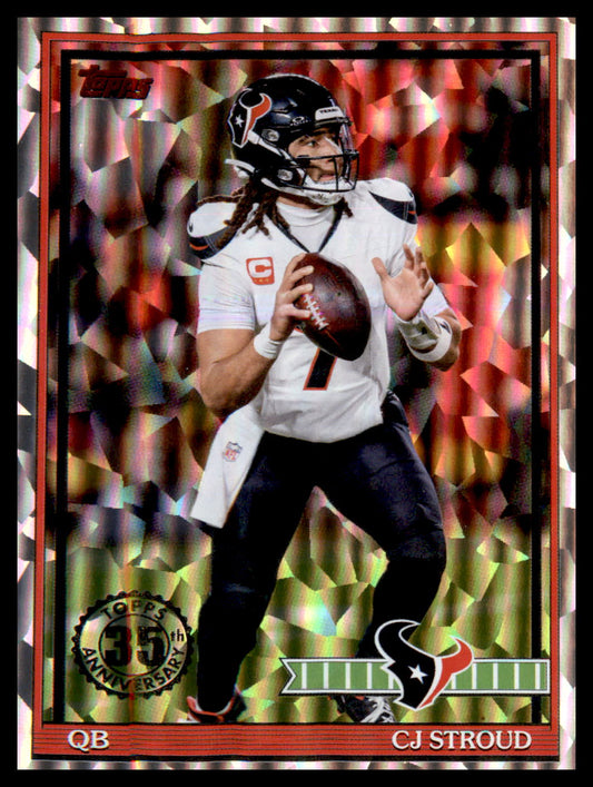 2026 Topps Flagship 1991 Topps Football Crackle #91TF-45 CJ Stroud