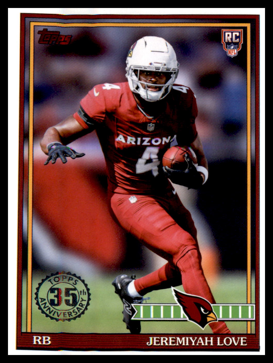 2026 Topps Flagship 1991 Topps Football Rookies #91TR-9 Jeremiyah Love