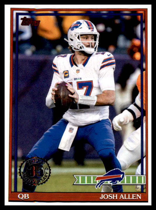 2026 Topps Flagship 1991 Topps Football #91TF-11 Josh Allen