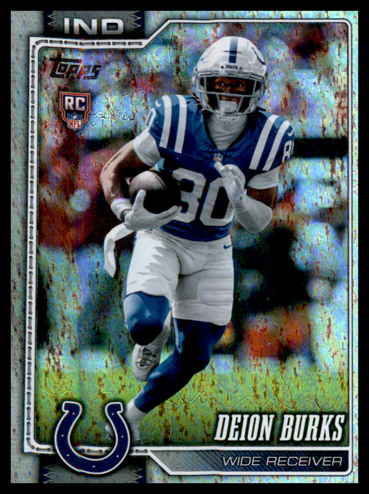 2026 Topps Flagship Holo Foil #333 Deion Burks