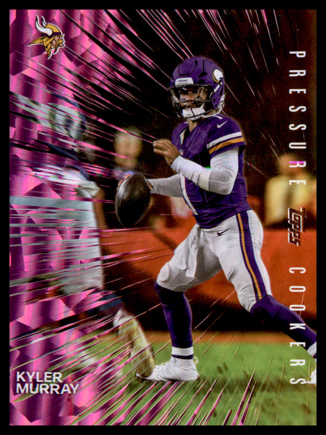 2026 Topps Flagship Pressure Cookers Pink Crackle #PC-12 Kyler Murray