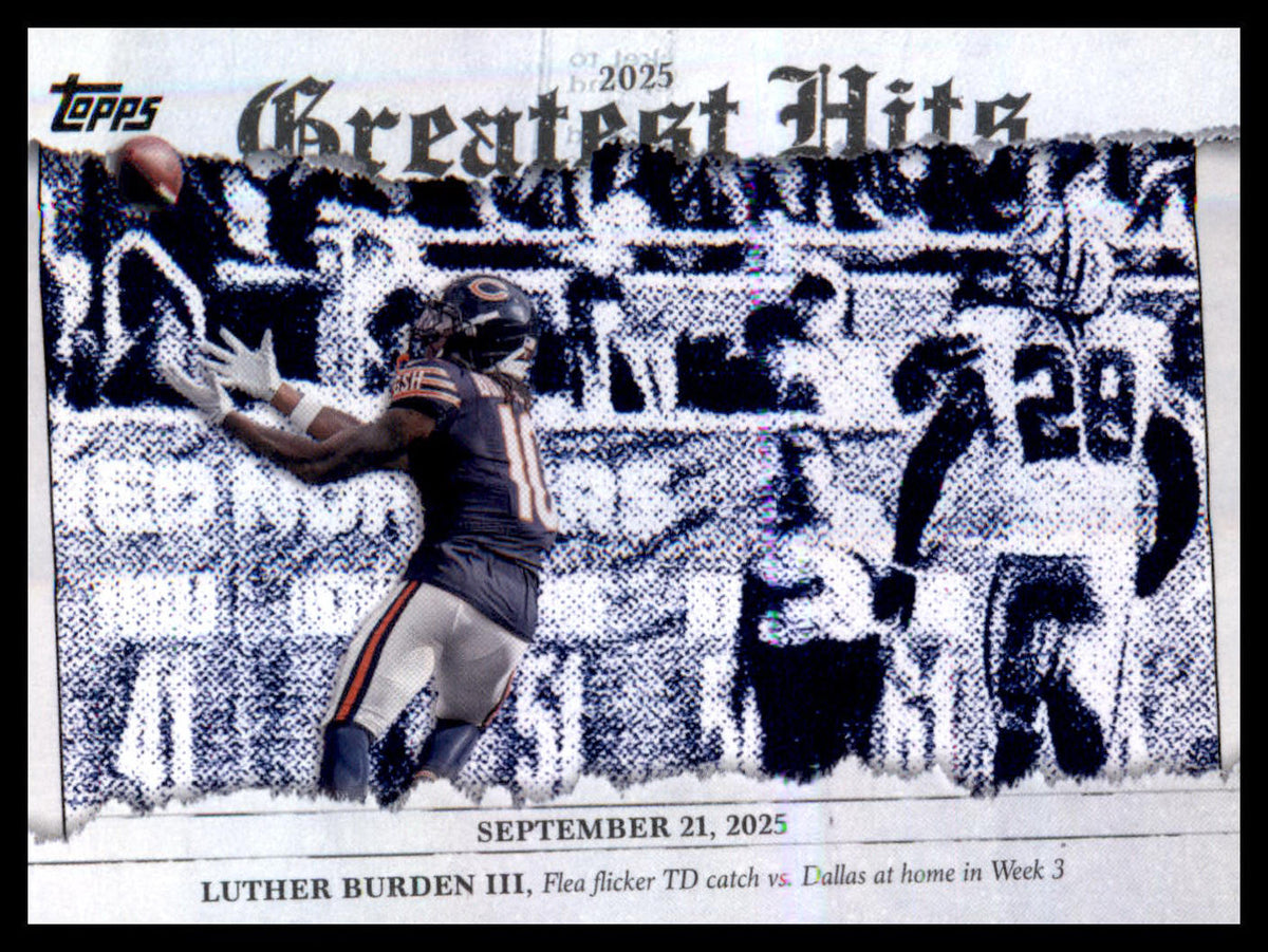 2026 Topps Flagship 2025 Greatest Hits #25GH-LB Luther Burden III