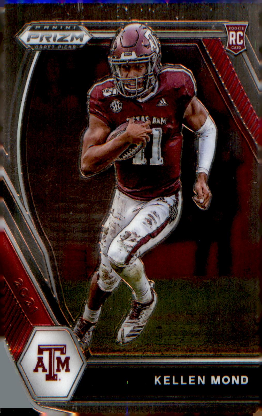 2021 Panini Prizm Draft Picks Collegiate #132 Kellen Mond - Veteran Sports Cards FL