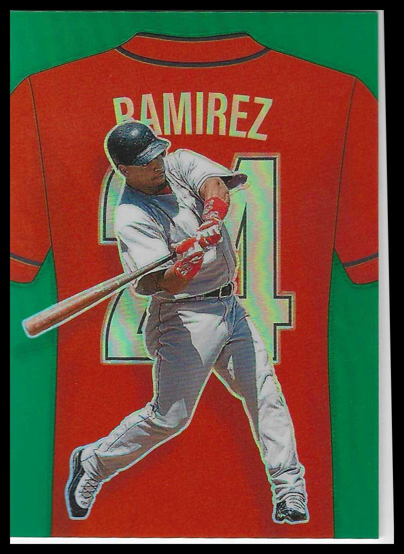 2025 Panini Crusade Numbers Green #4 Manny Ramirez #157/249 - Veteran Sports Cards FL