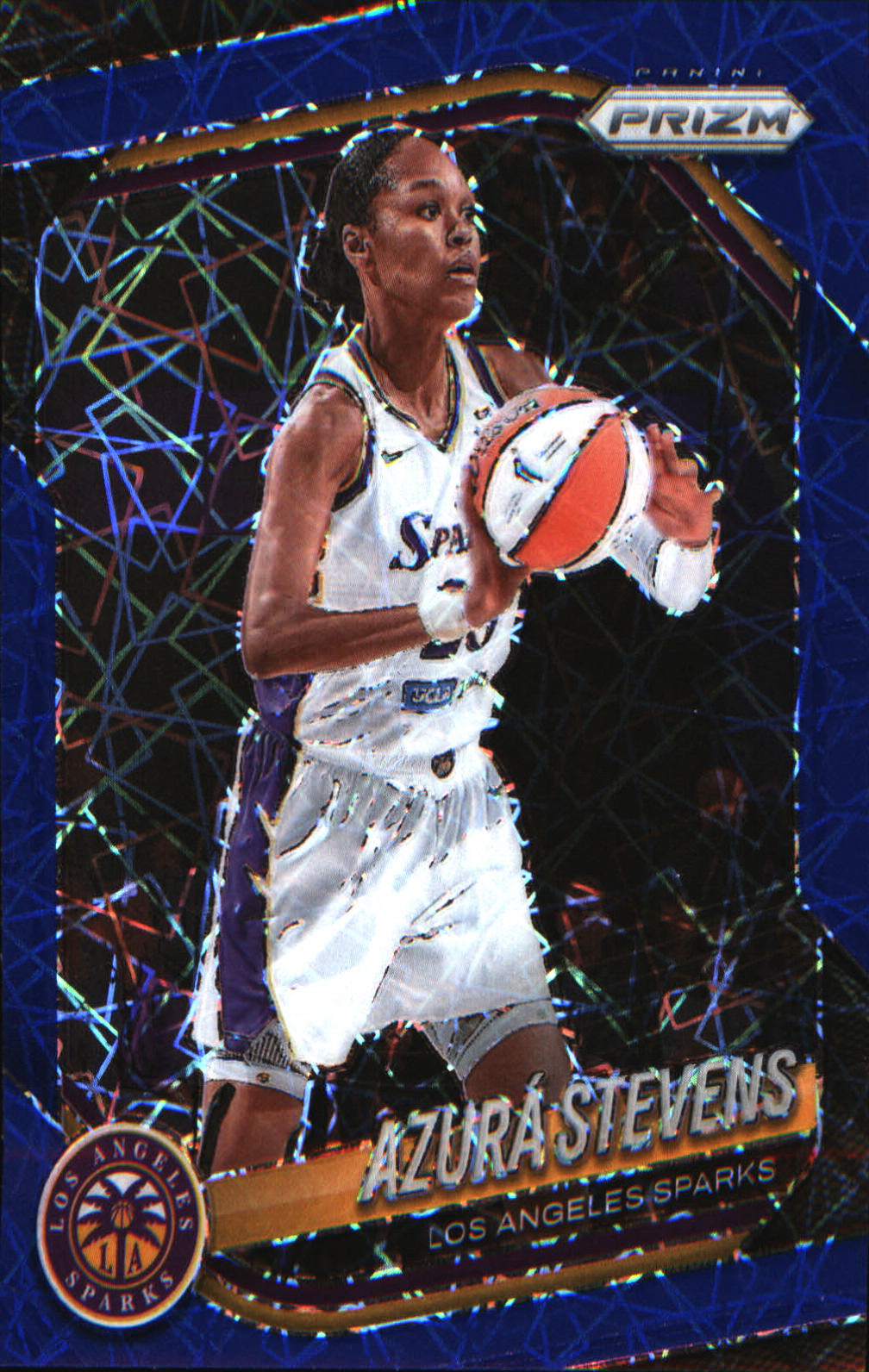 2025 Panini Prizm WNBA Blue Velocity Prizms #64 Azura Stevens - Veteran Sports Cards FL