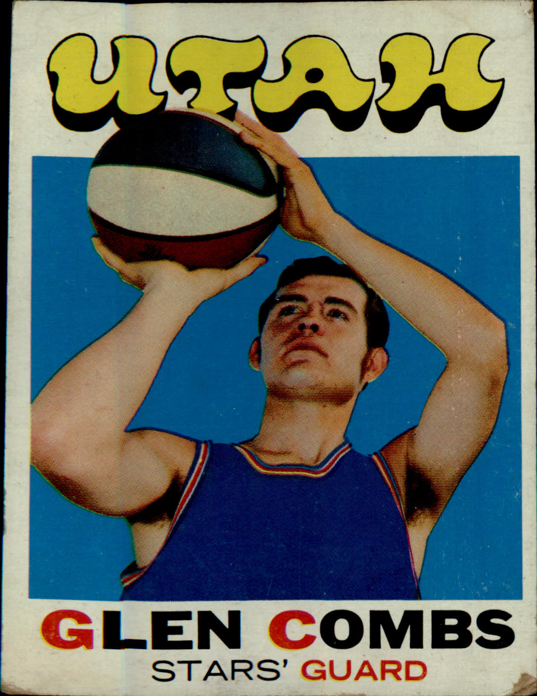 1971-72 Topps #215 Glen Combs Rookie Rookie - Veteran Sports Cards FL