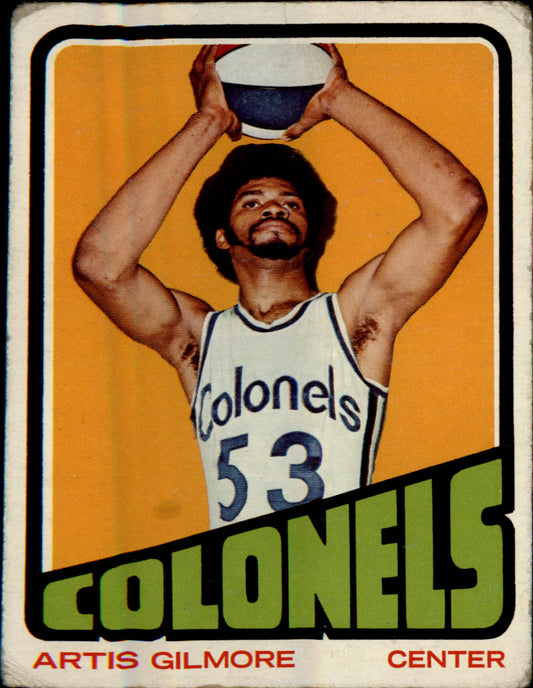 1972-73 Topps #180 Artis Gilmore Rookie Rookie - Veteran Sports Cards FL