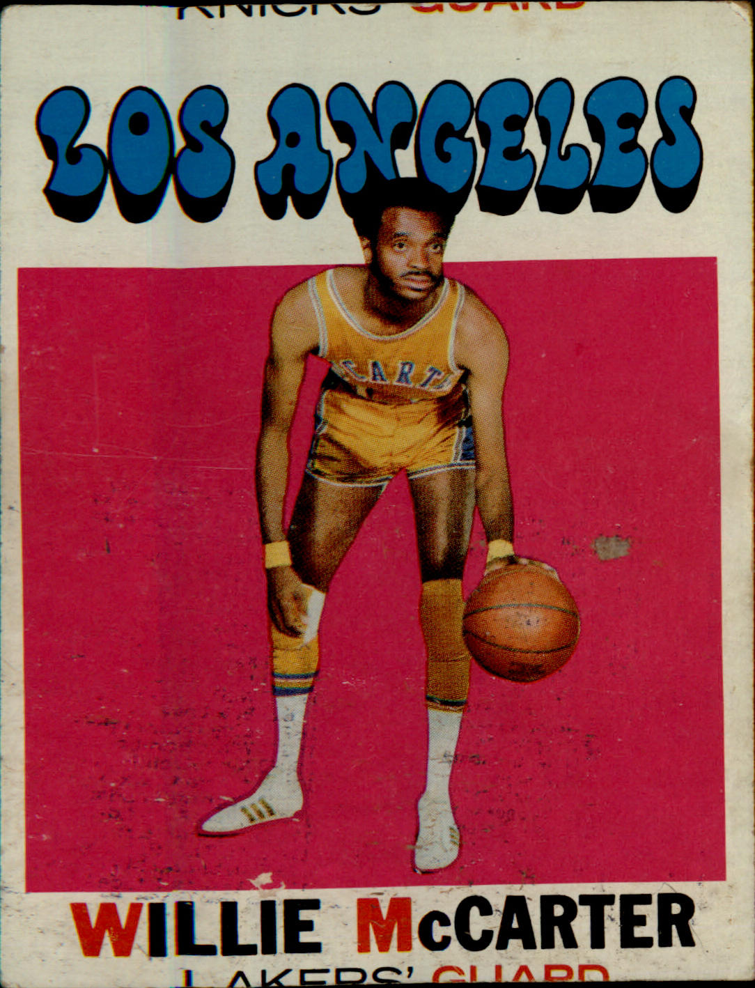 1971-72 Topps #101 Willie McCarter - Veteran Sports Cards FL