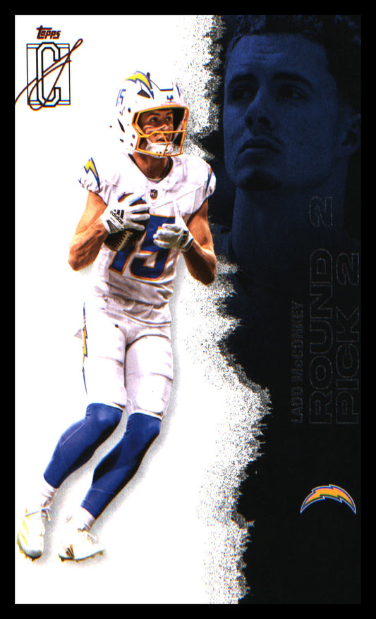 football 2025 Topps Signature Class #81 Ladd McConkey